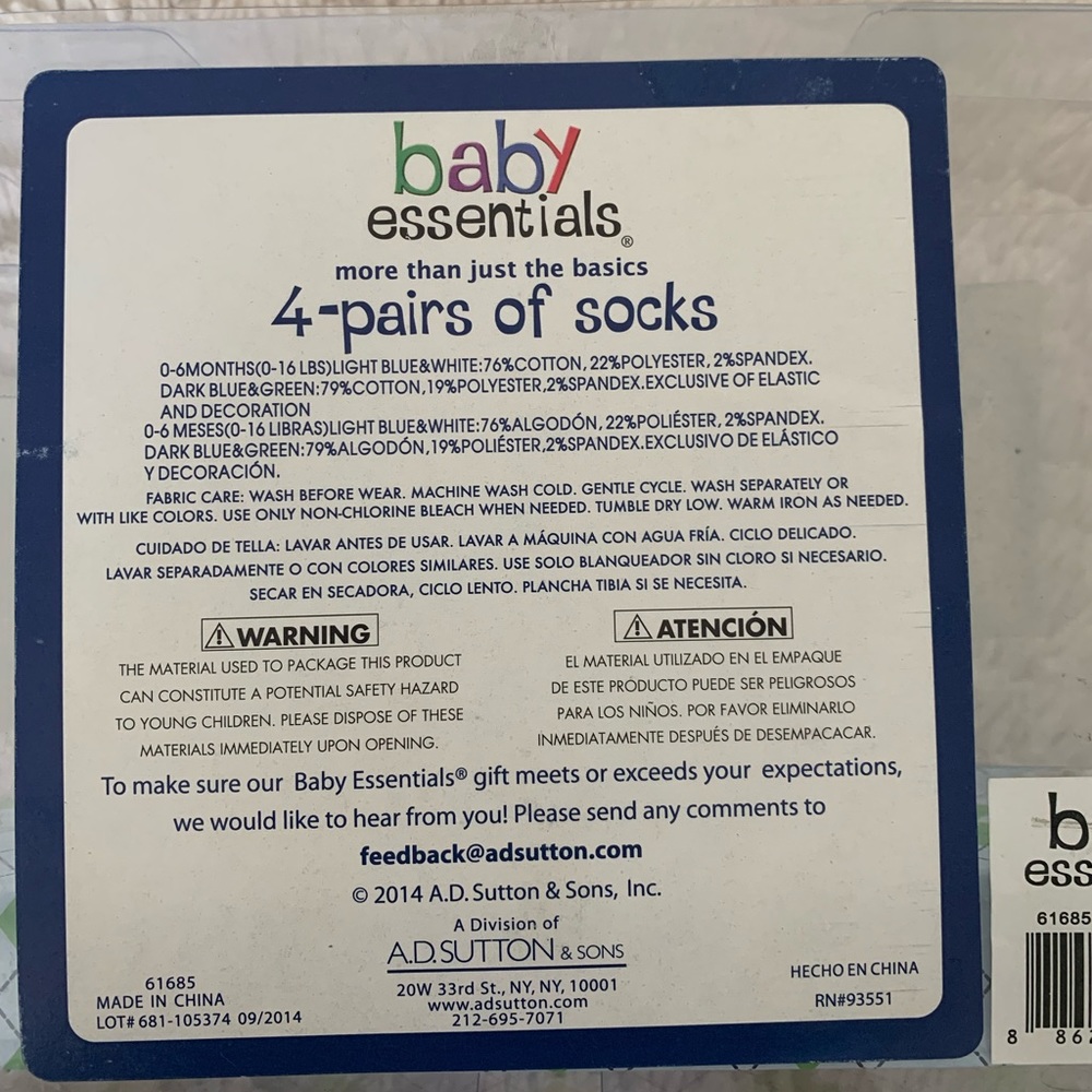Baby socks - Picture 3 of 3